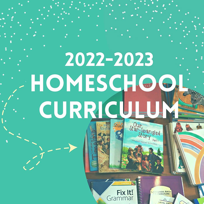 2022-2023 Homeschool Curriculum Overview - Inspiring Homeschooler